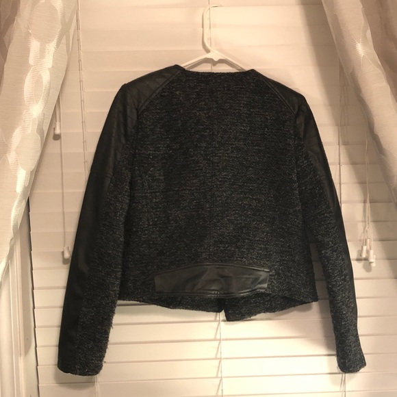 Windsor Leather and Twill Jacket - Picture 2 of 5